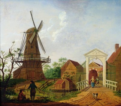 The Windmill by Isaac Ouwater